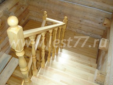 Деревянная лестница 40-04