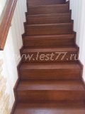 Лестница с балясинами в частный дом 24-25