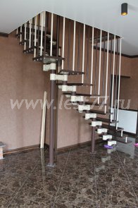 Модульная комбинированная лестница 34-01