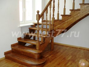 Лестница из древесины бука 05-01 Лестница из древесины бука 05-01