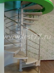 Винтовая лестница на больцах 10-02 Винтовая лестница на больцах 10-02